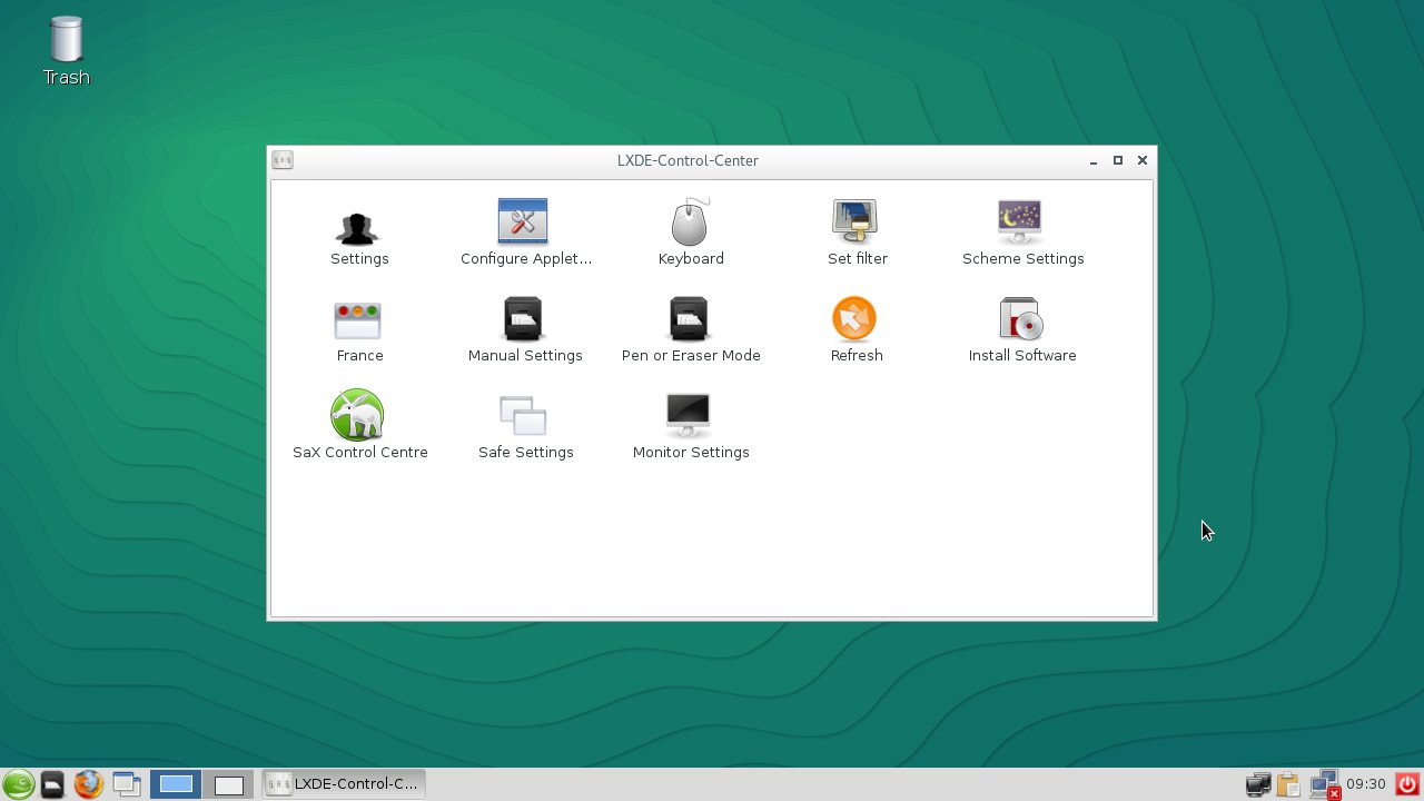 13.2 - LXDE - Control Center.jpg